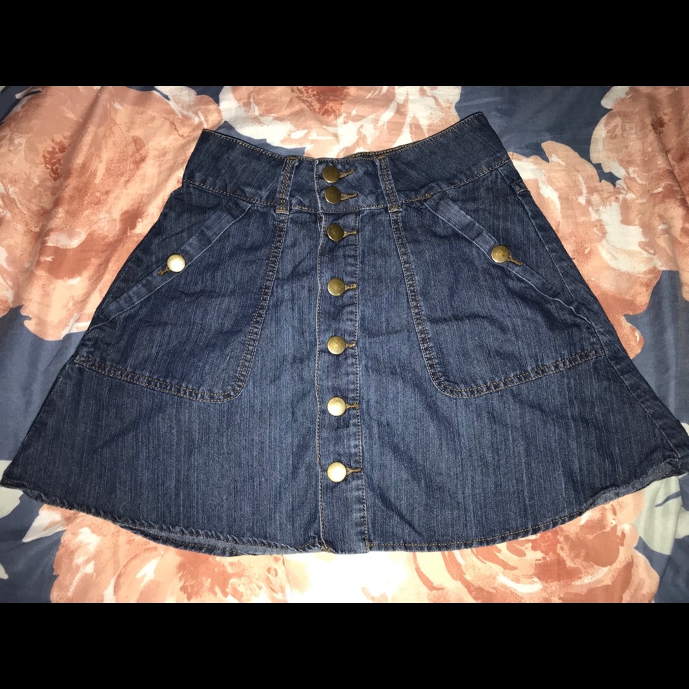 CUTE DENIM SKIRT❤️❤️